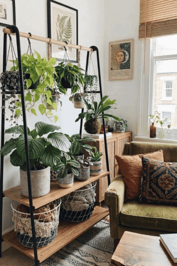 plant wall shelf ideas