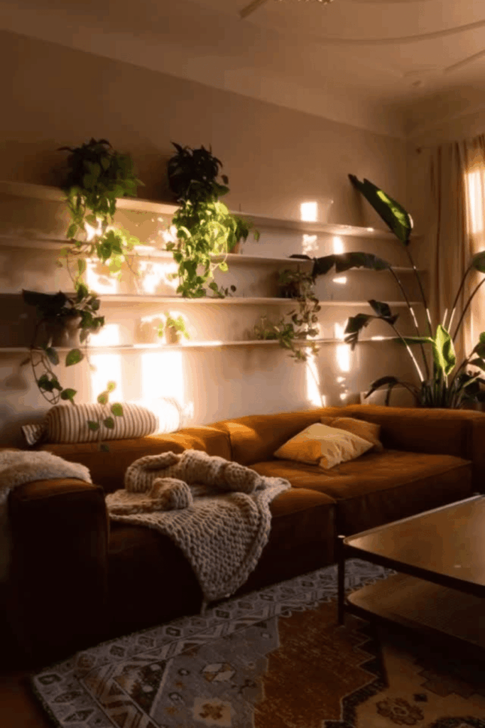 plant wall shelf ideas