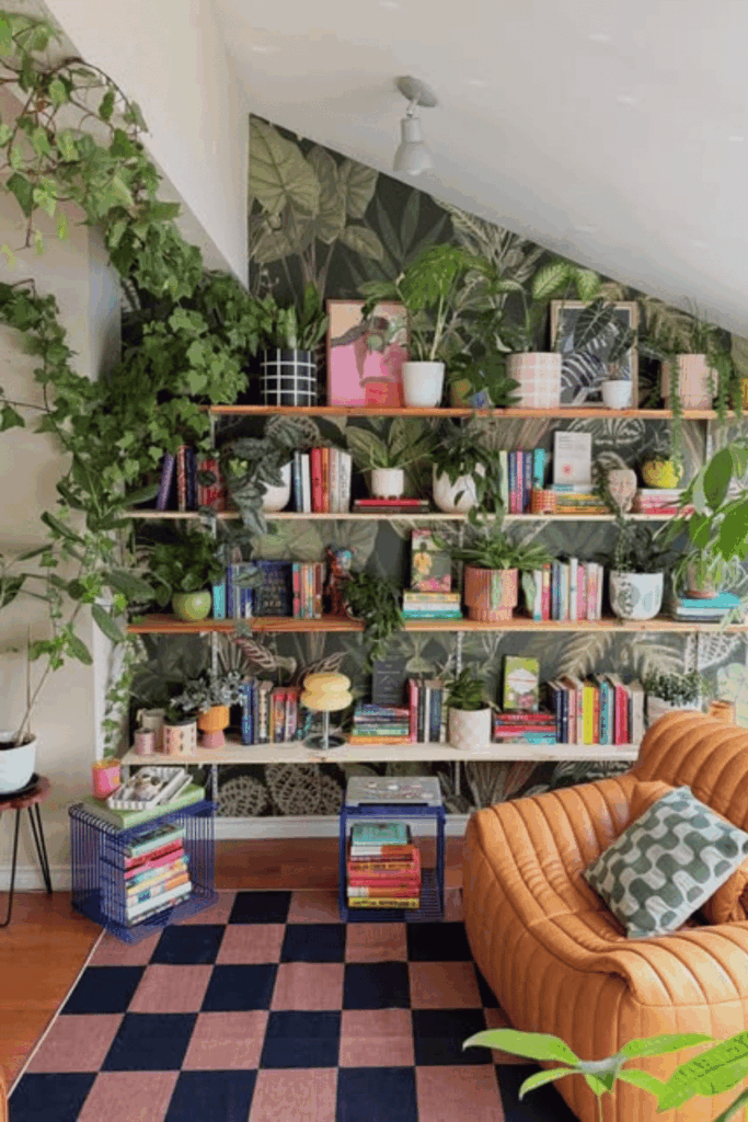 plant wall shelf ideas