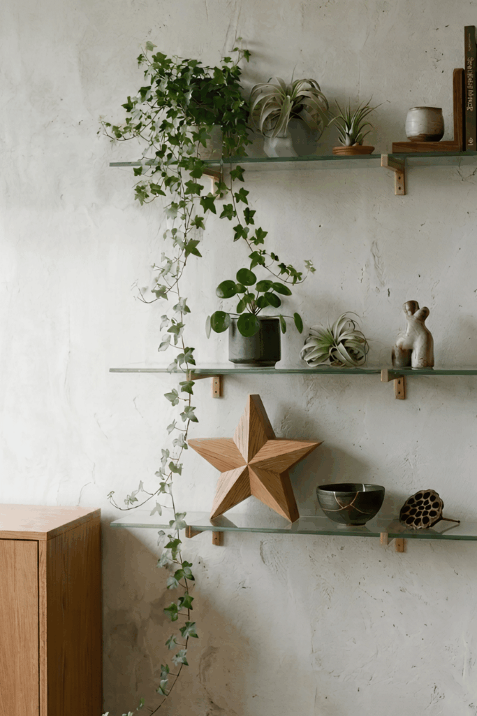 plant wall shelf ideas