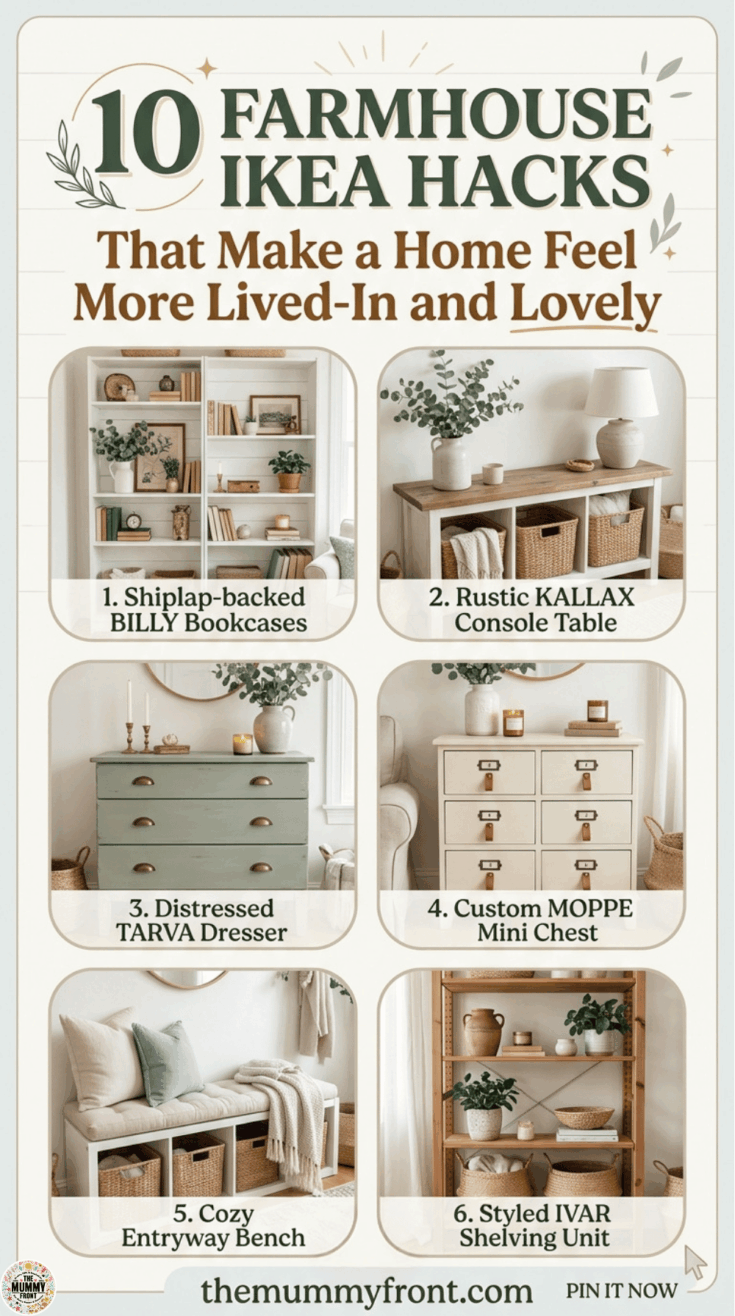 Image for 10 Farmhouse Style Ikea Hacks That Will Save You Tons of Money