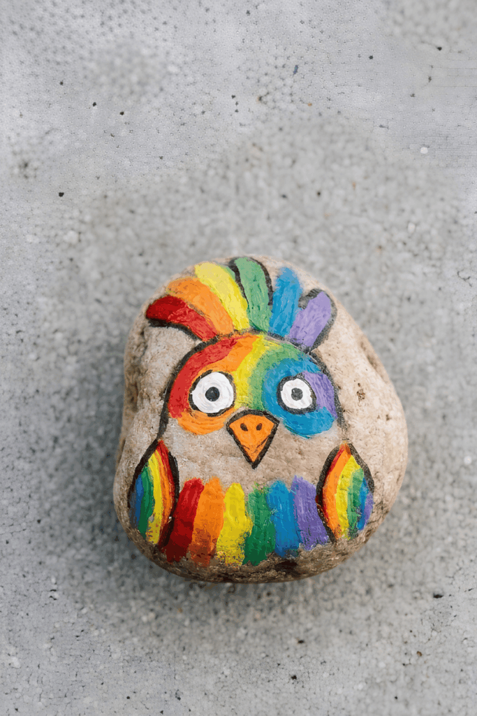 Summer rock painting ideas