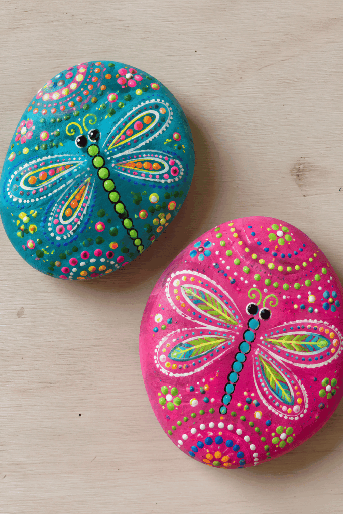 Summer rock painting ideas