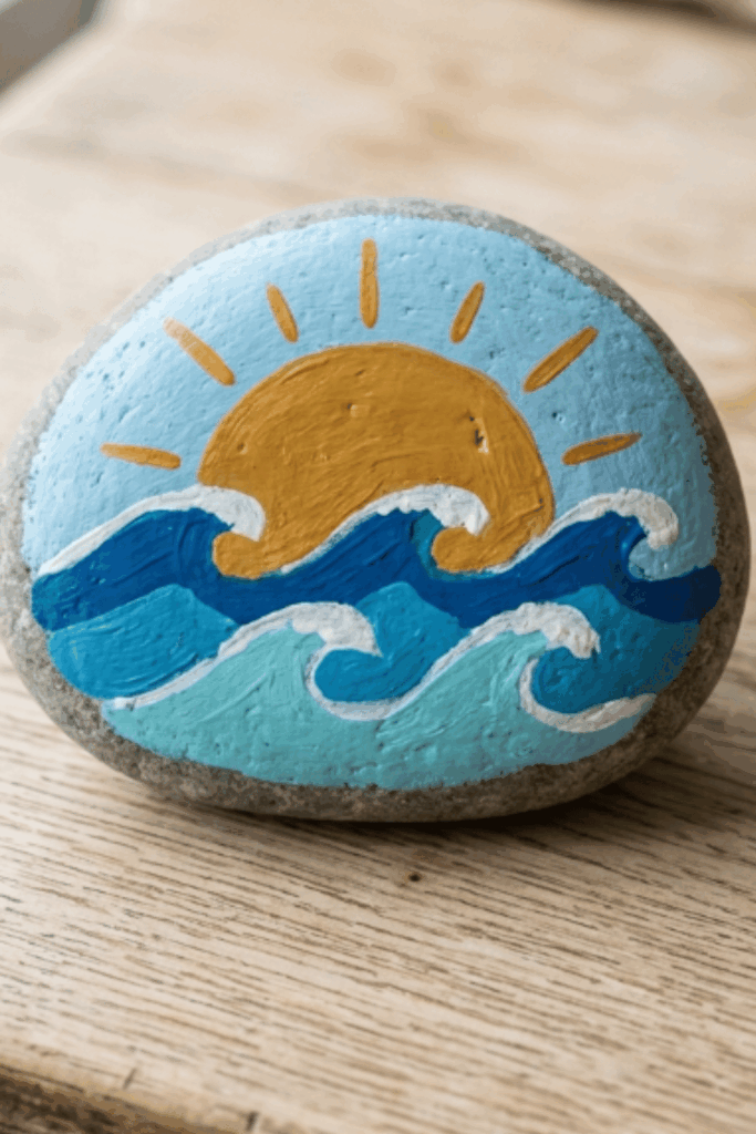 Summer rock painting ideas