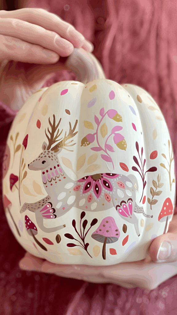 Cute painted pumpkin ideas