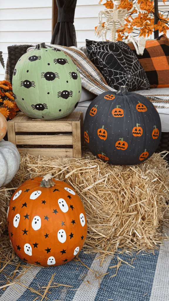 Cute painted pumpkin ideas