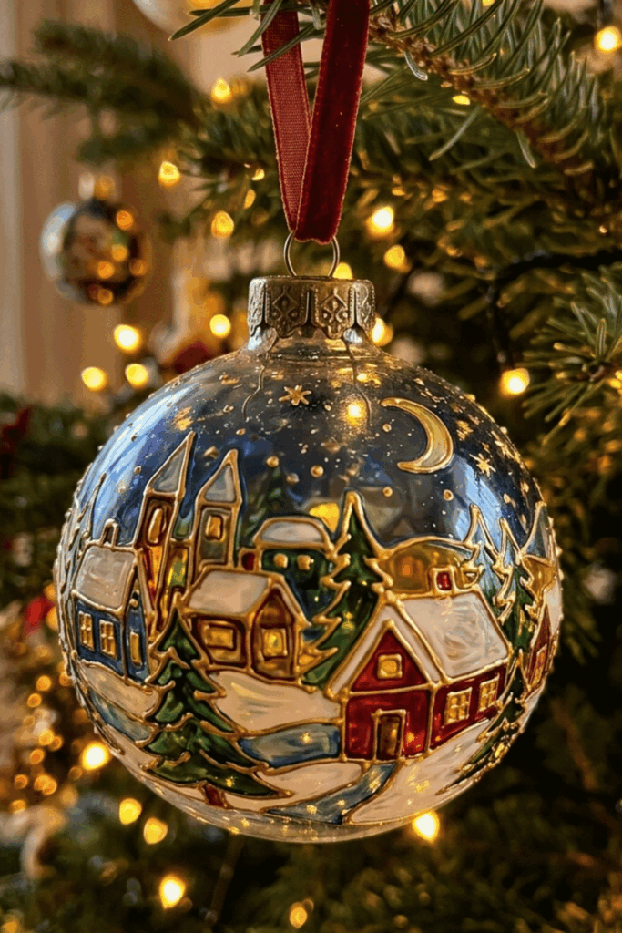 christmas ornament painting ideas to try