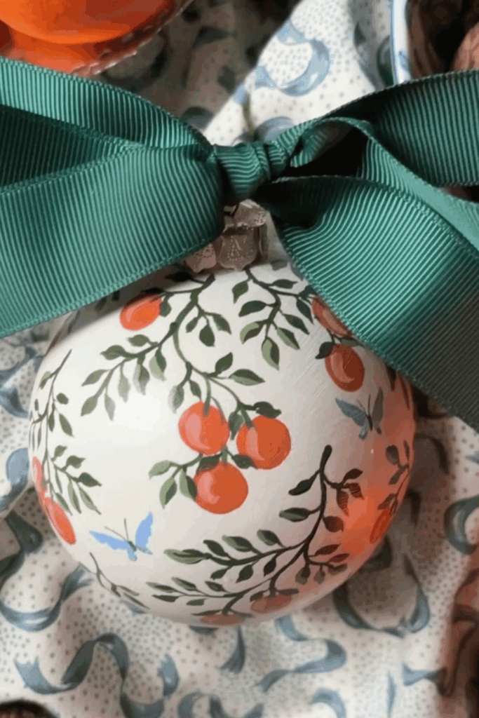 christmas ornament painting ideas to try