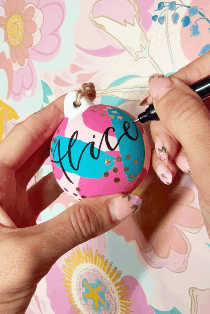 christmas ornament painting ideas to try