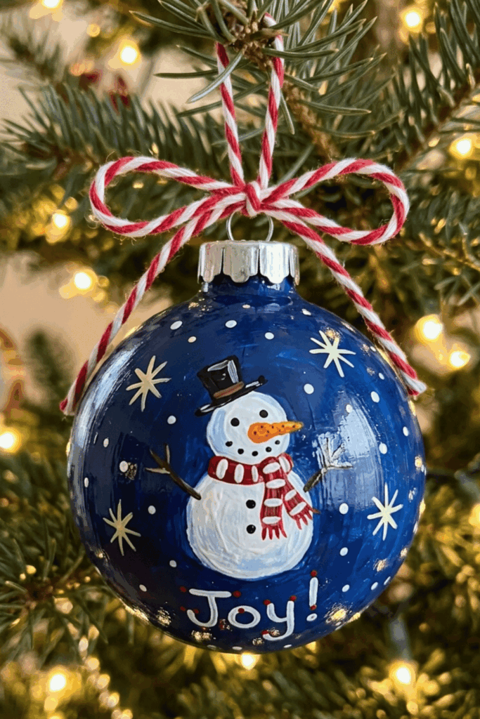christmas ornament painting ideas to try