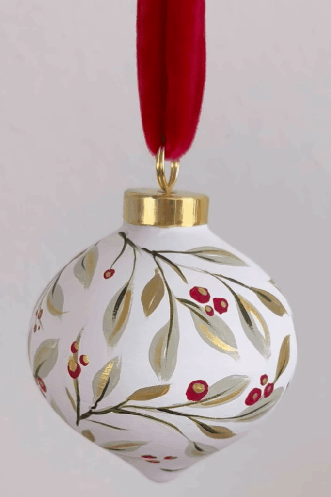 christmas ornament painting ideas to try