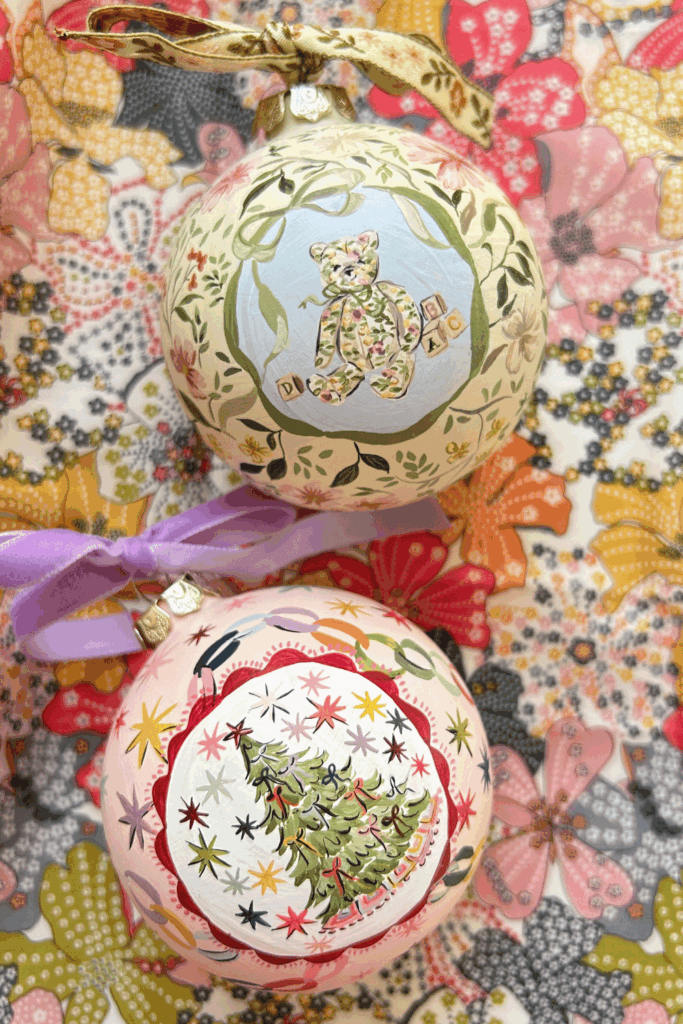 christmas ornament painting ideas to try