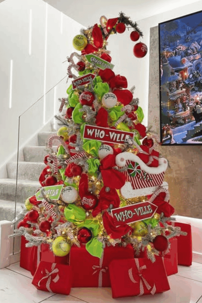 Grinch Christmas Tree Ideas