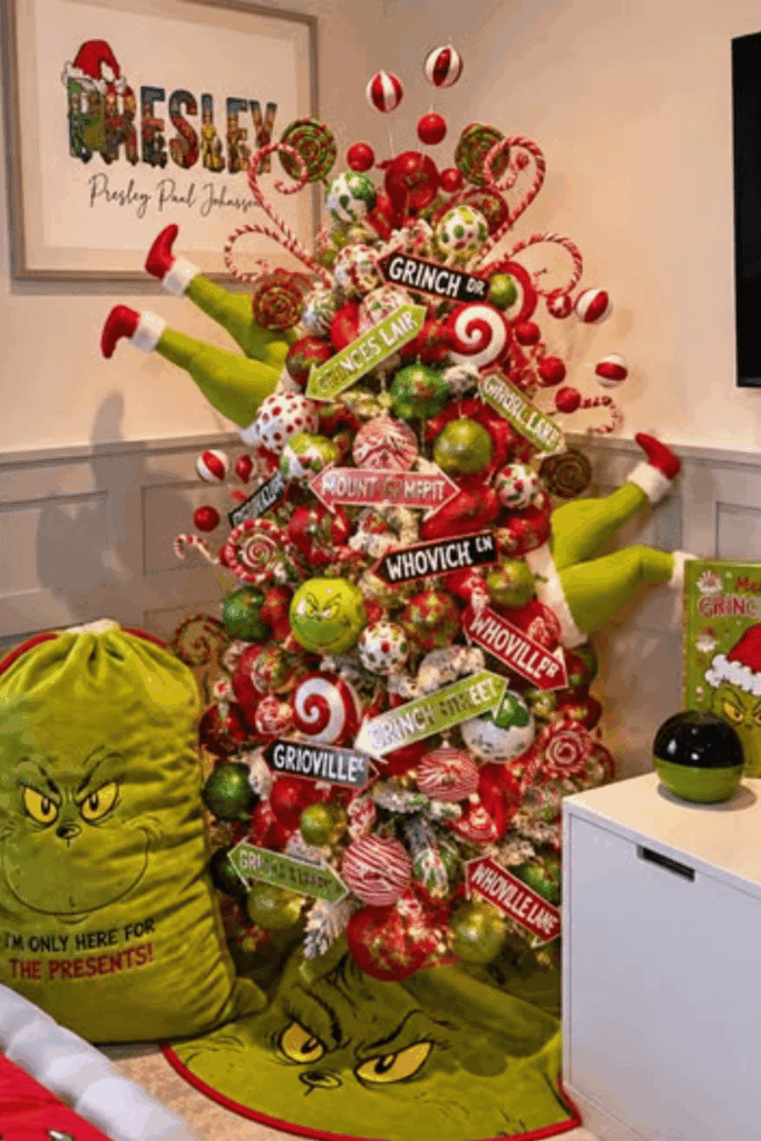 Grinch Christmas Tree Ideas